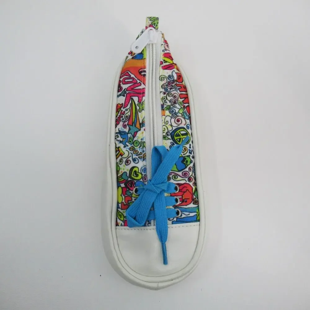 Girl Scout Hippie Sneaker Pencil Case Little Brownie Baker Zipper Pouch Kellogg